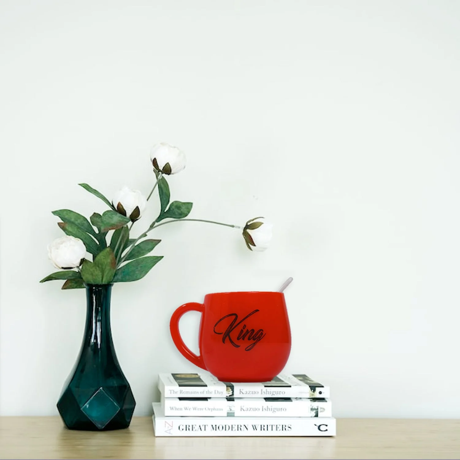4764 King & Queen Printed Couple Matching Coffee/Tea Plastic Coffee Mug (300ml Set of 2) - Image 9