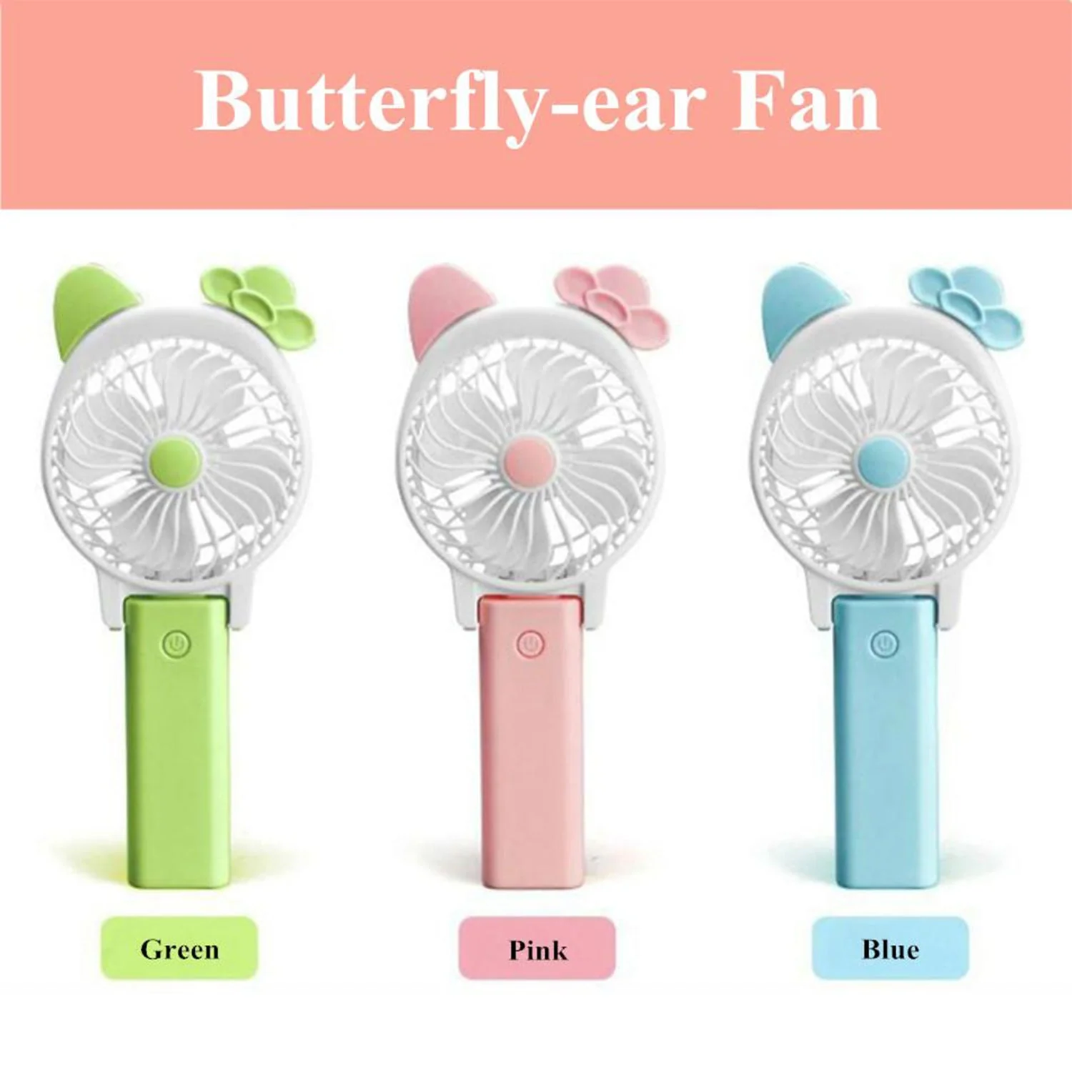 4765 Mini Cartoon Style Fan used in all kinds of places including household and many more for producing fresh air purposes. - Image 6