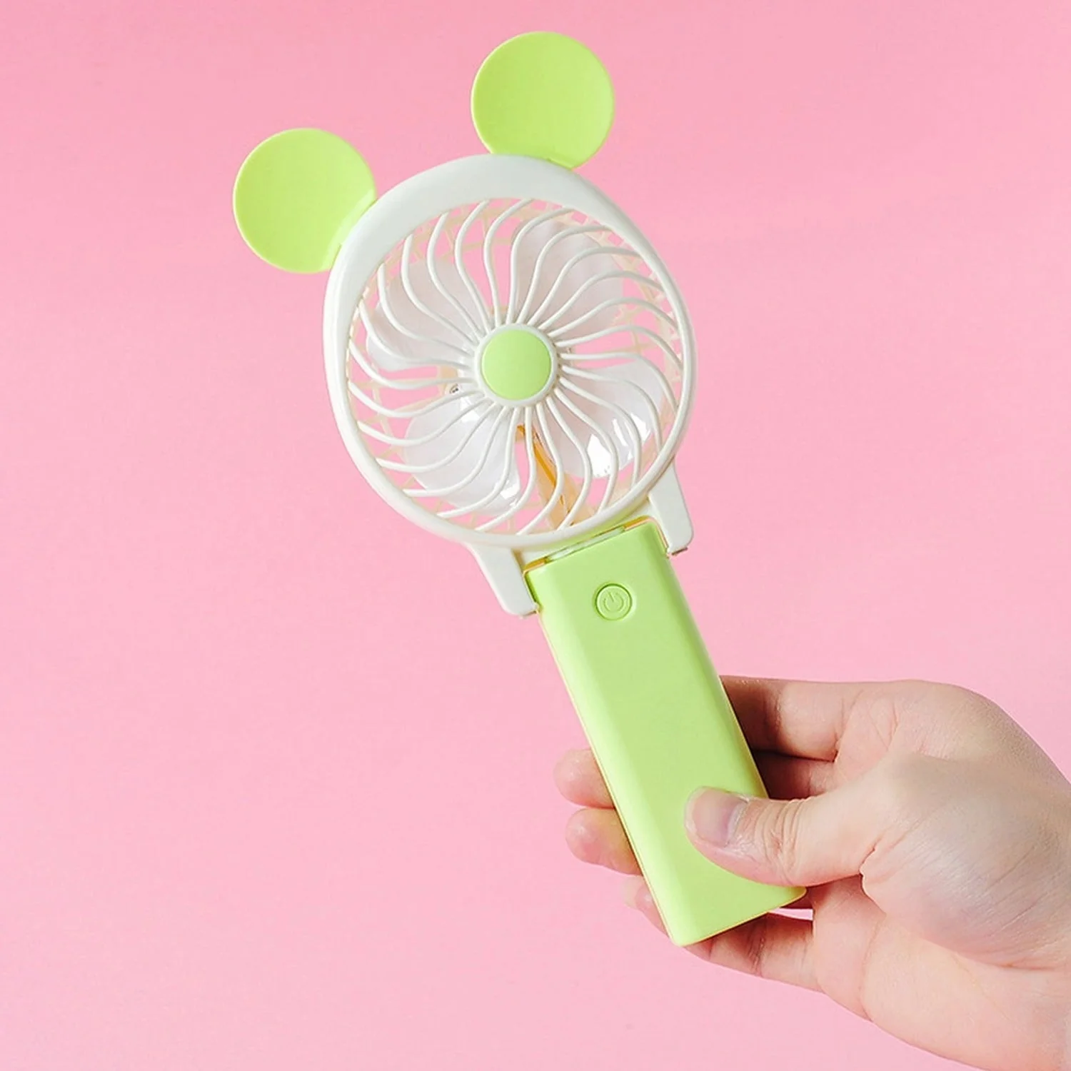 4765 Mini Cartoon Style Fan used in all kinds of places including household and many more for producing fresh air purposes. - Image 7