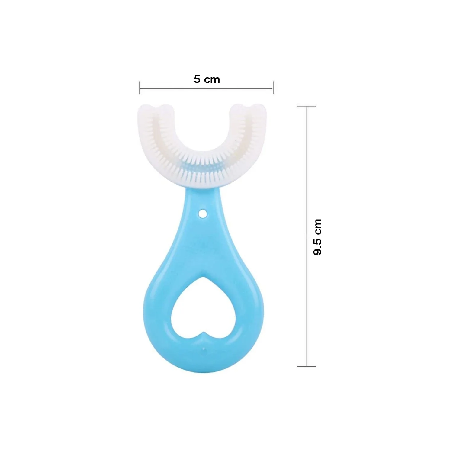 4774 Kids U S Tooth Brush used in all kinds of household bathroom places for washing teeth of kids, toddlers and children’s easily and comfortably. - Image 4