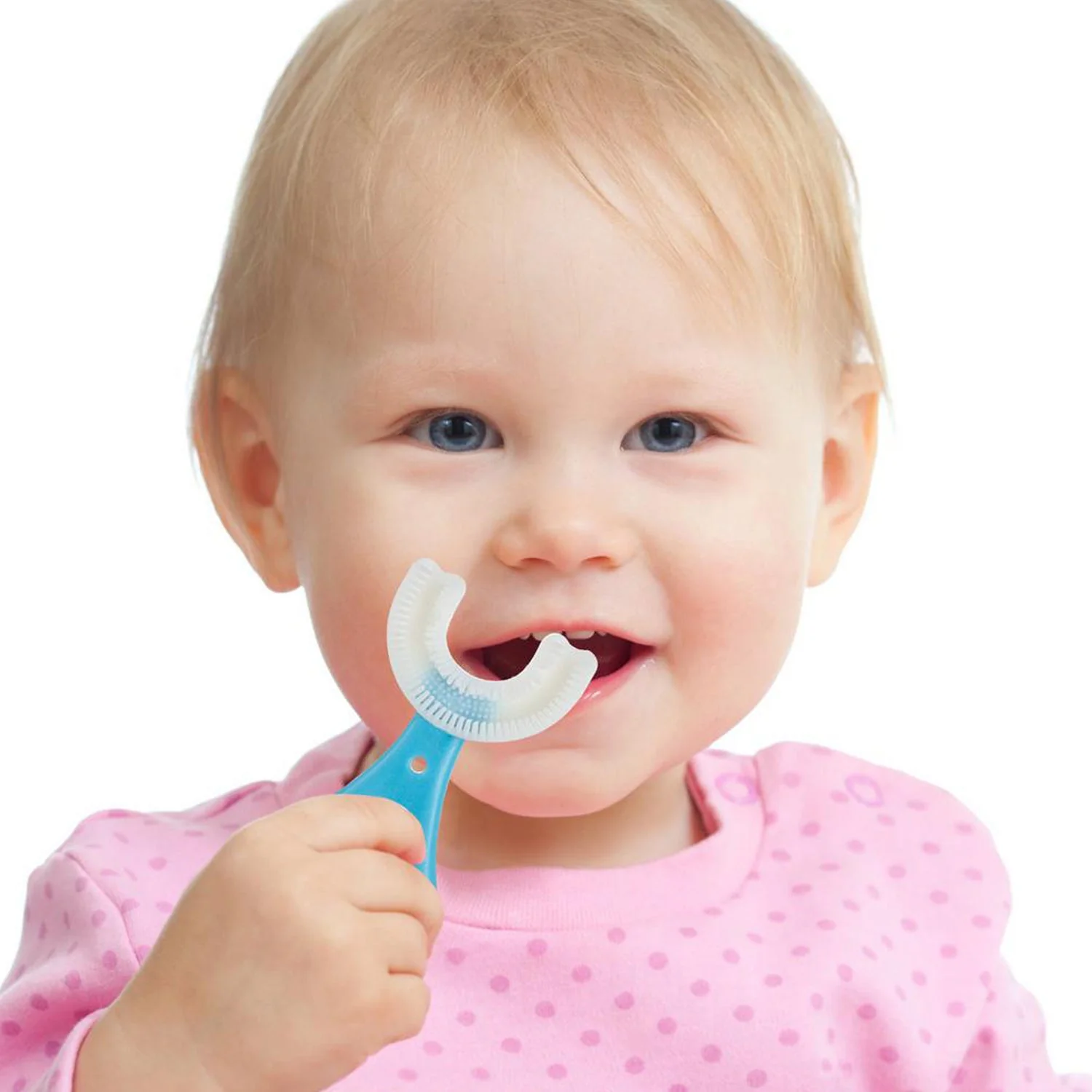 4774 Kids U S Tooth Brush used in all kinds of household bathroom places for washing teeth of kids, toddlers and children’s easily and comfortably. - Image 5