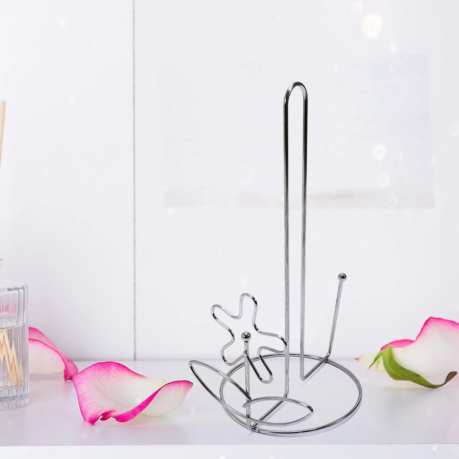 5196 Tissue Paper Napkin Roll Holder For Table & Home Use Holder Steel 29cm - Image 5