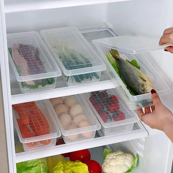 5792 Vegetables & Fruits Freezer Storage Container (PACK OF 6PC 1500ML) - Image 5