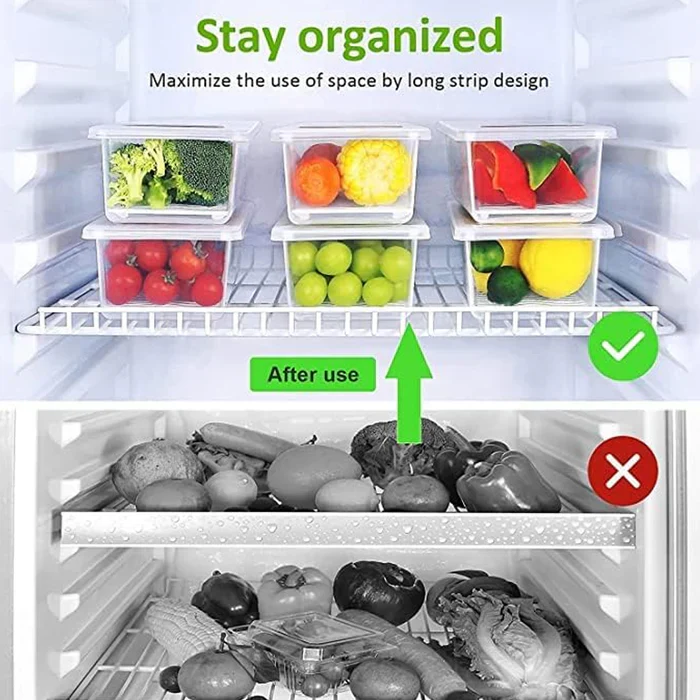 5792 Vegetables & Fruits Freezer Storage Container (PACK OF 6PC 1500ML) - Image 6