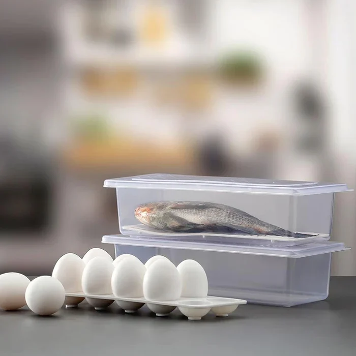 5792 Vegetables & Fruits Freezer Storage Container (PACK OF 6PC 1500ML) - Image 9