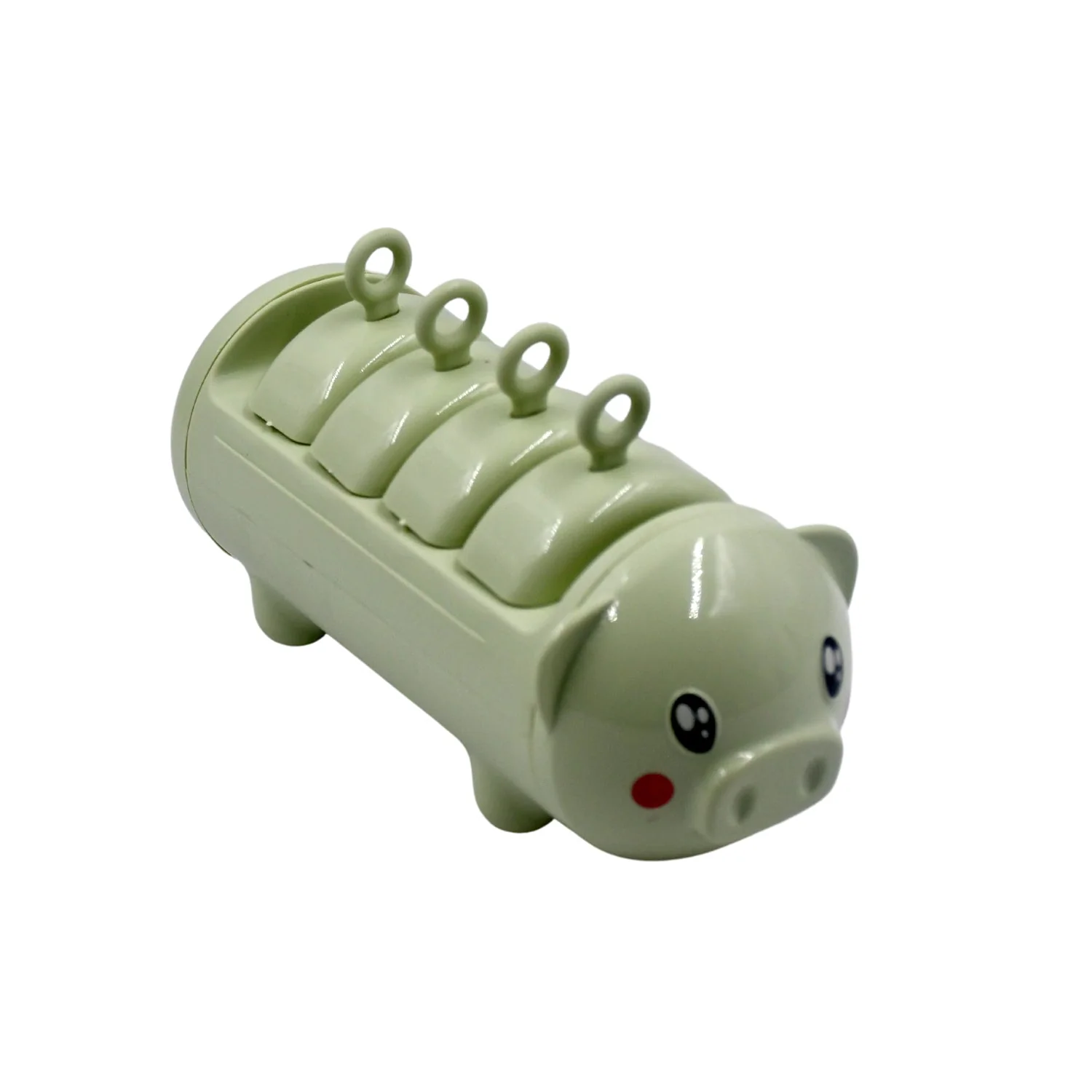 5899 Pig Shape Mold Ice Candy, Popsicle Mold Ice, Plastic Ice Candy Maker Kulfi Maker Molds Set with 4 Cups - Image 4