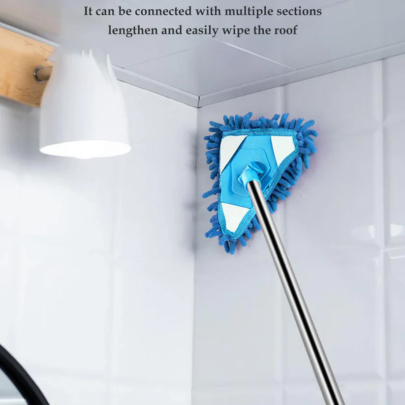6001 Stainless Steel Road Adjustable Triangle Mop Used for Cleaning Dusty and Wet Floor Surfaces and Tiles - Image 6