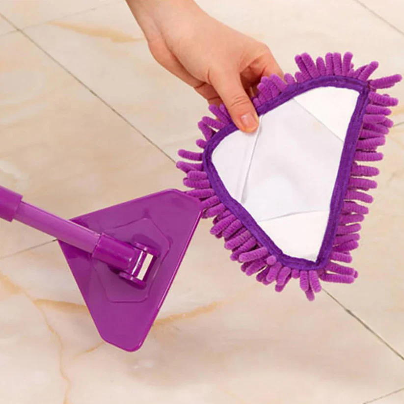 6001 Stainless Steel Road Adjustable Triangle Mop Used for Cleaning Dusty and Wet Floor Surfaces and Tiles - Image 8