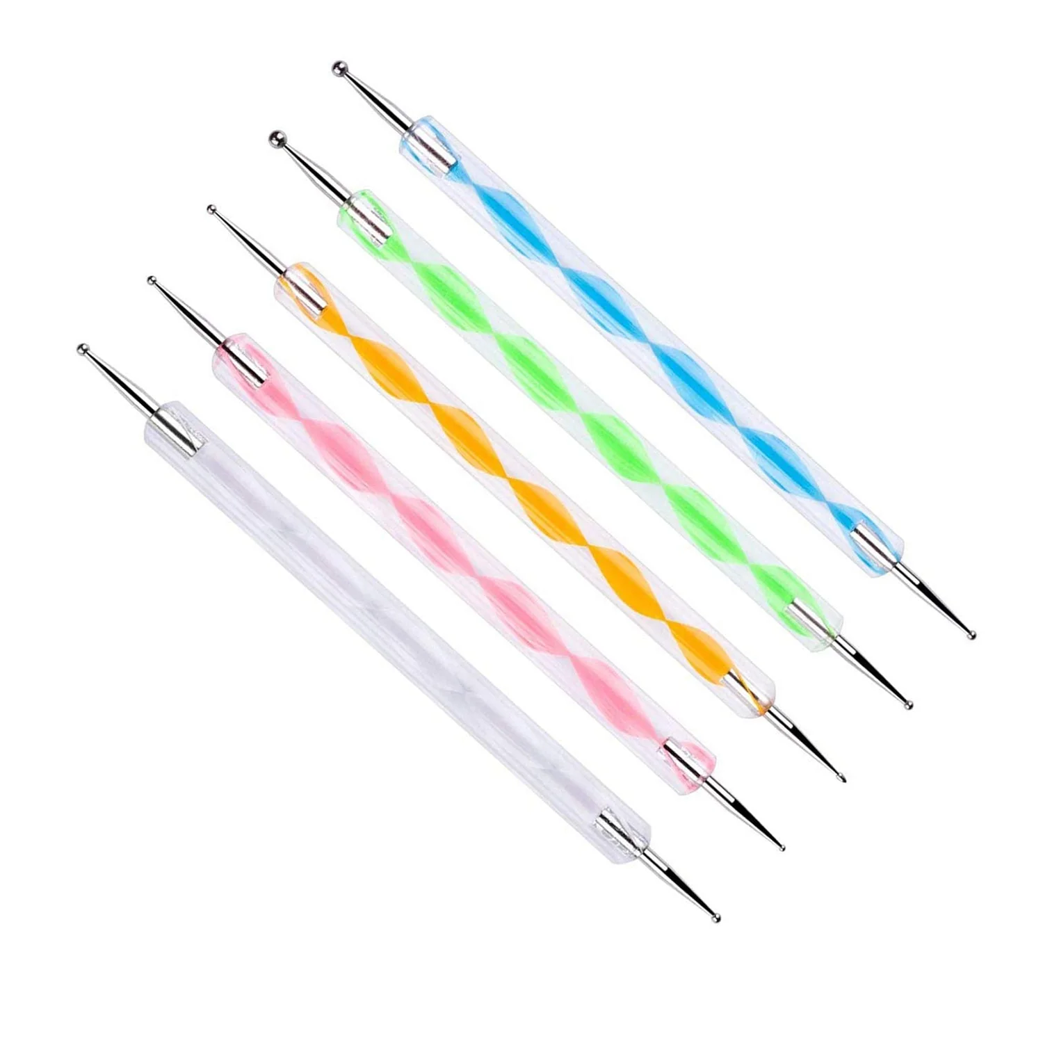 6020 Nail Art Point Pen and Set Used by Womens and Ladies for Their Fashion Purposes. - Image 8