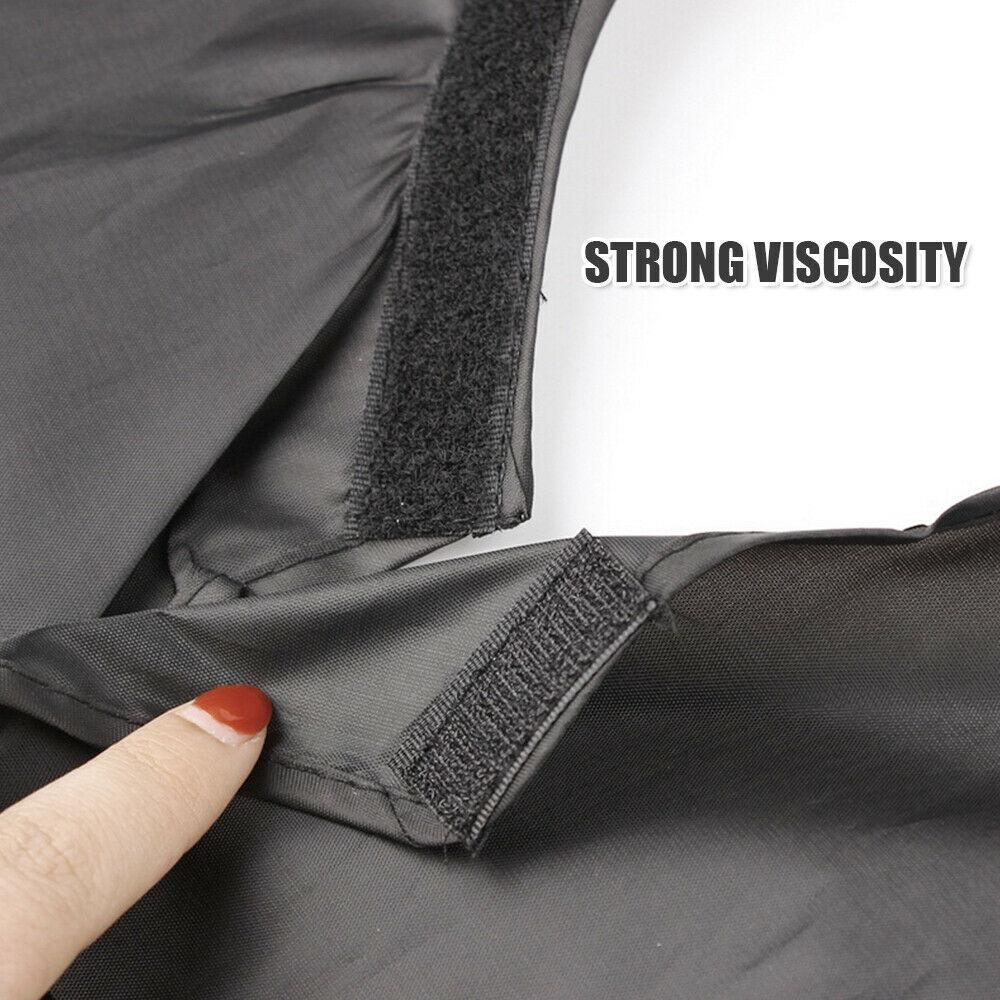 6027 Black Beard Apron Hair Clippings Catcher Grooming Bib - Image 5