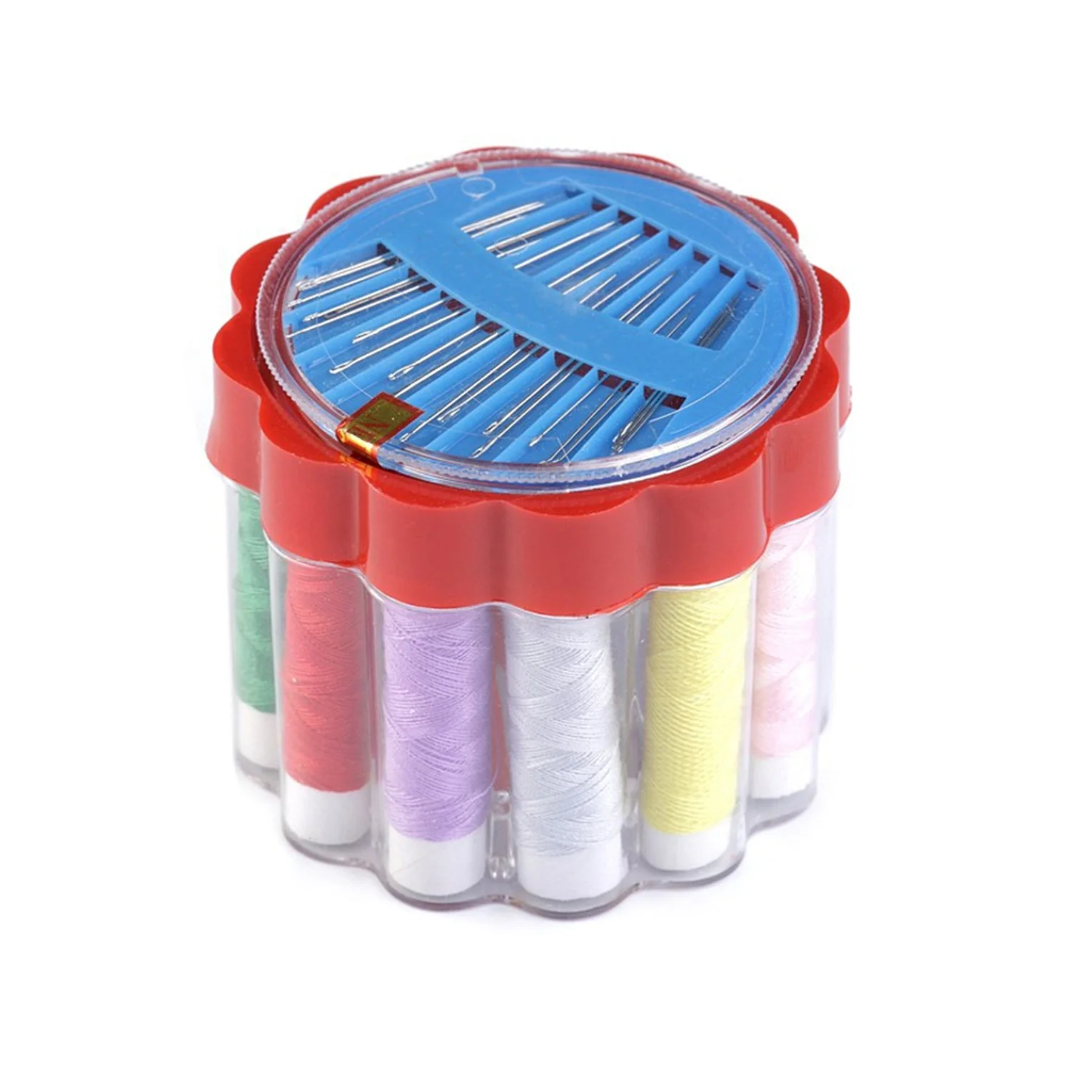 6050 24 Pc Sewing Box used in storing of thread roles and sewing stuff including all home purposes. - Image 7