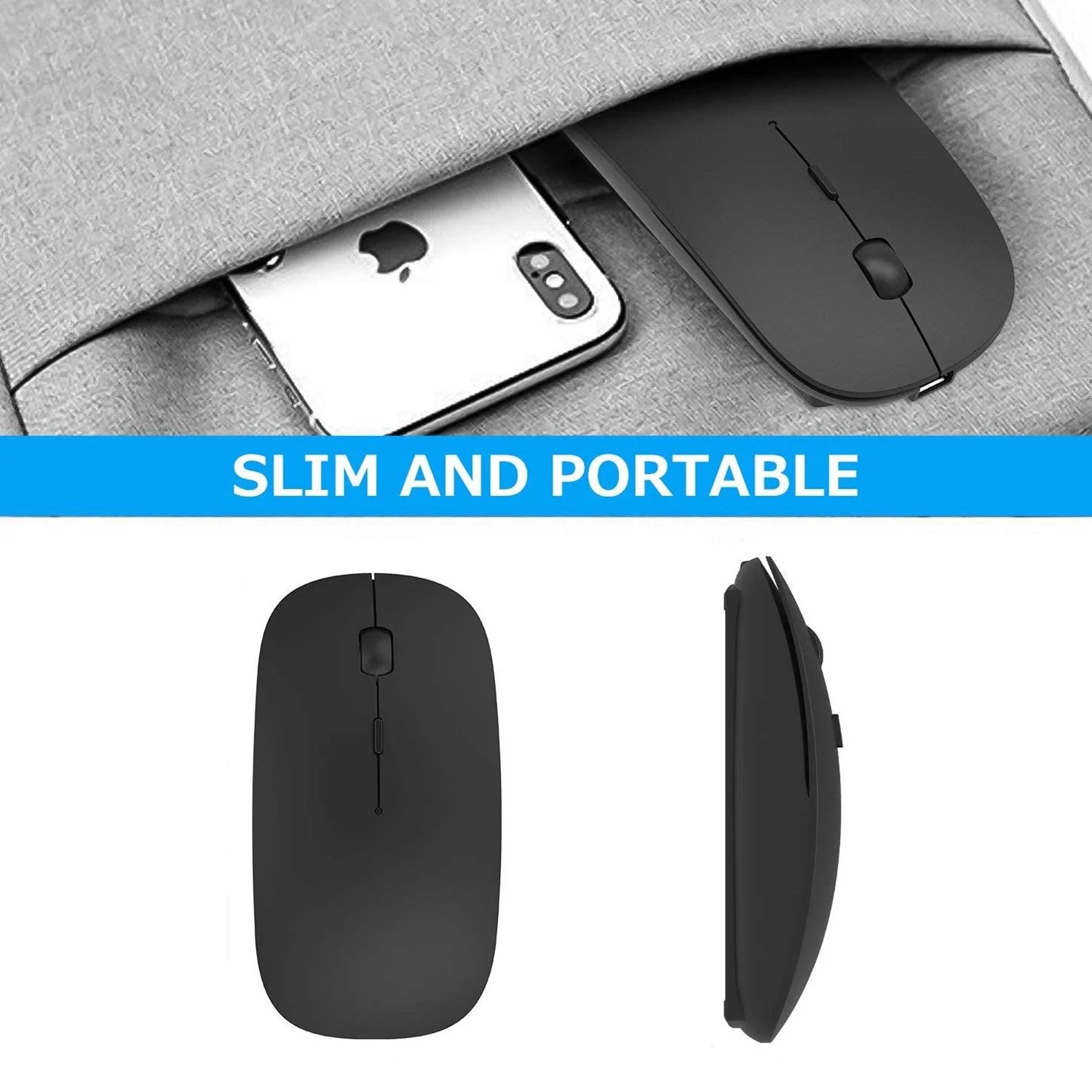 6077 Wireless Mouse for Laptop/PC/Mac/iPad pro/Computer - Image 6