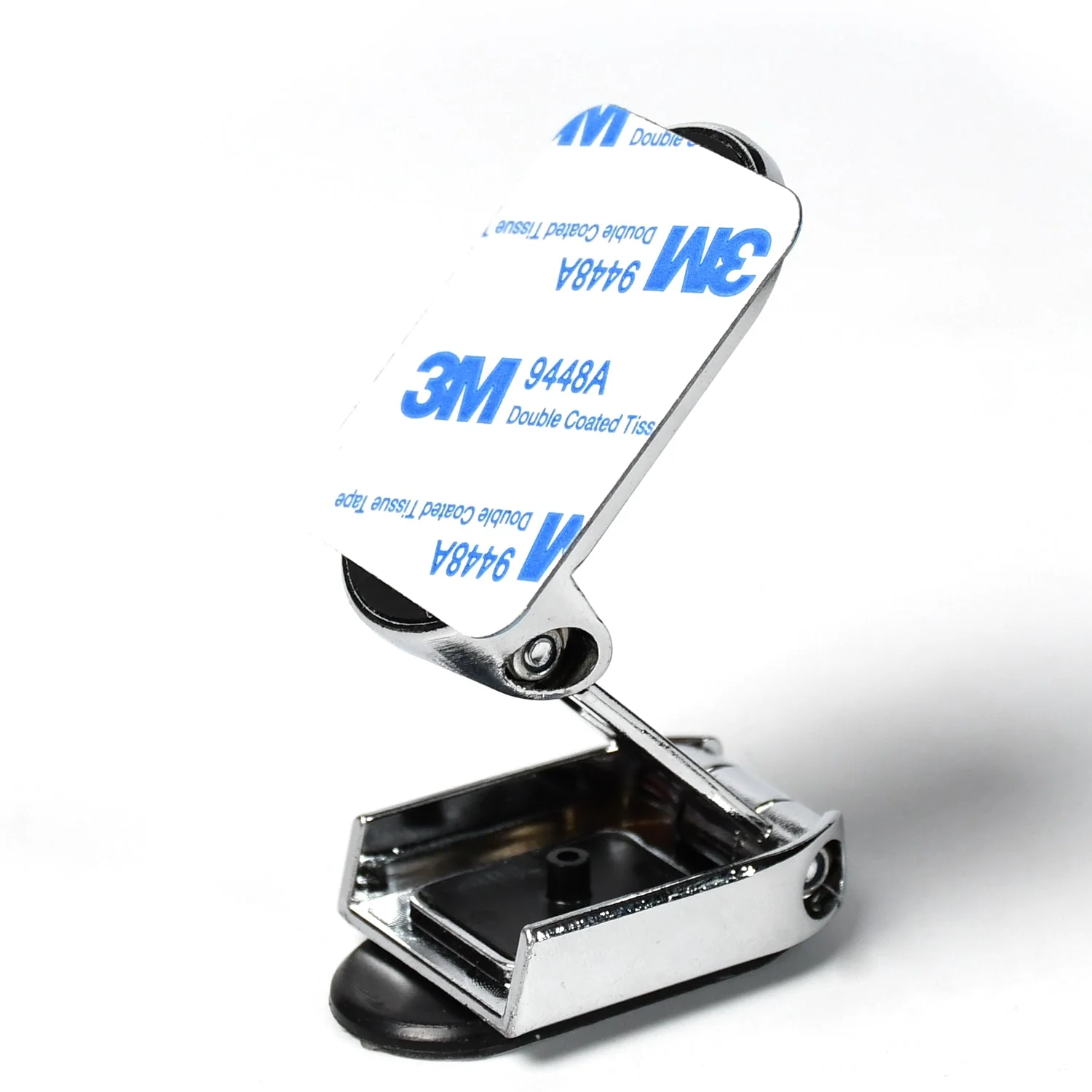 6102 360 Degree Rotating Magnetic Car Phone Holder | Metal Folding Car Phone Holder | New Alloy Folding Magnetic Car Phone Holder (Pack of 1) - Image 4