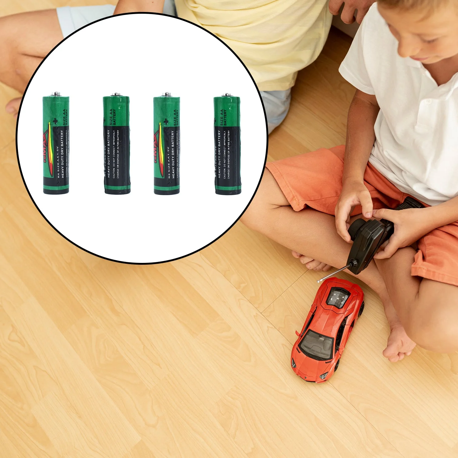 6121B AA Performance Alkaline Non-Rechargeable Batteries - Image 3