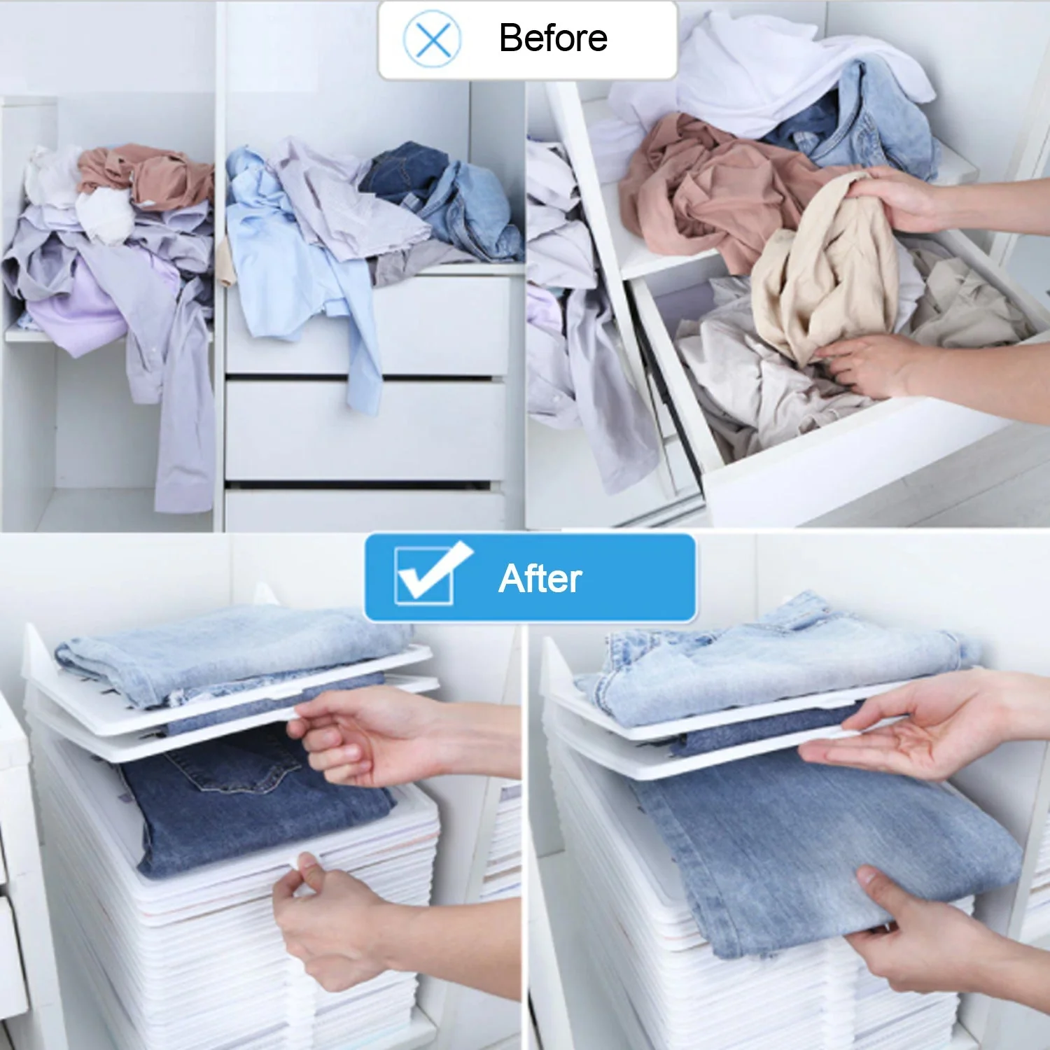 6129 1 Pc Cloth Organiser used in all household and ironing shops in order to assemble the cloths and fabric in a well-mannered way. - Image 5