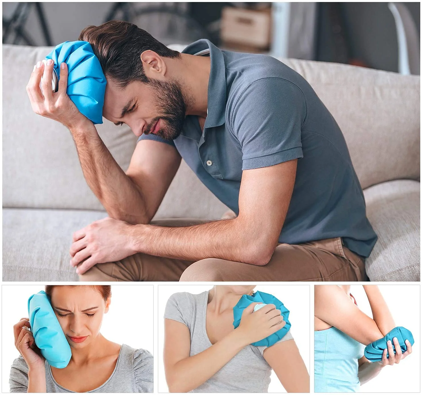 6165 Ice Bag for Pain Relief Cold and Hot - Image 6