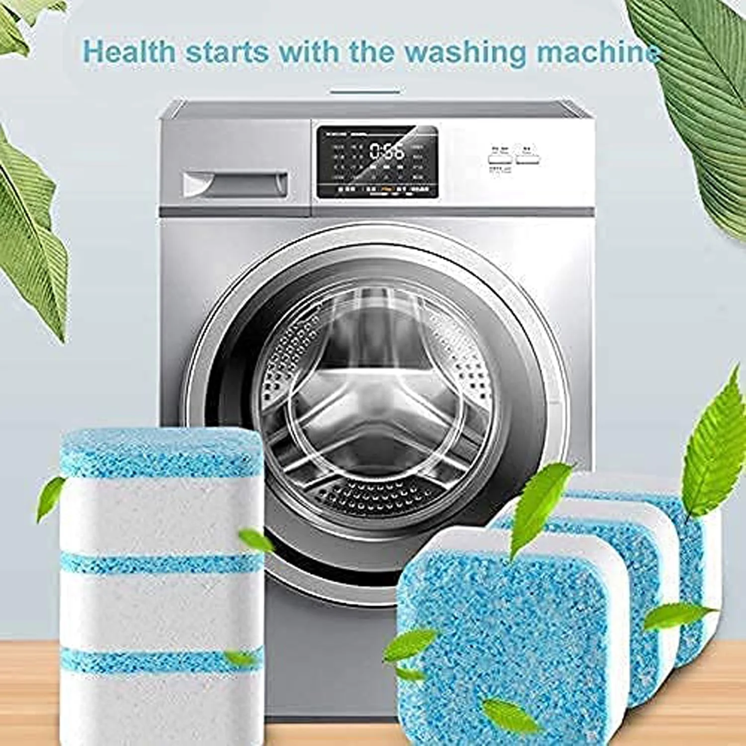 6245 Washing Machine Effervescent Tablet for all Company’s Front and Top Load Machine Tablet for Perfectly Cleaning of Tub & Drum Stain Remover Washer Cleaner - Image 5