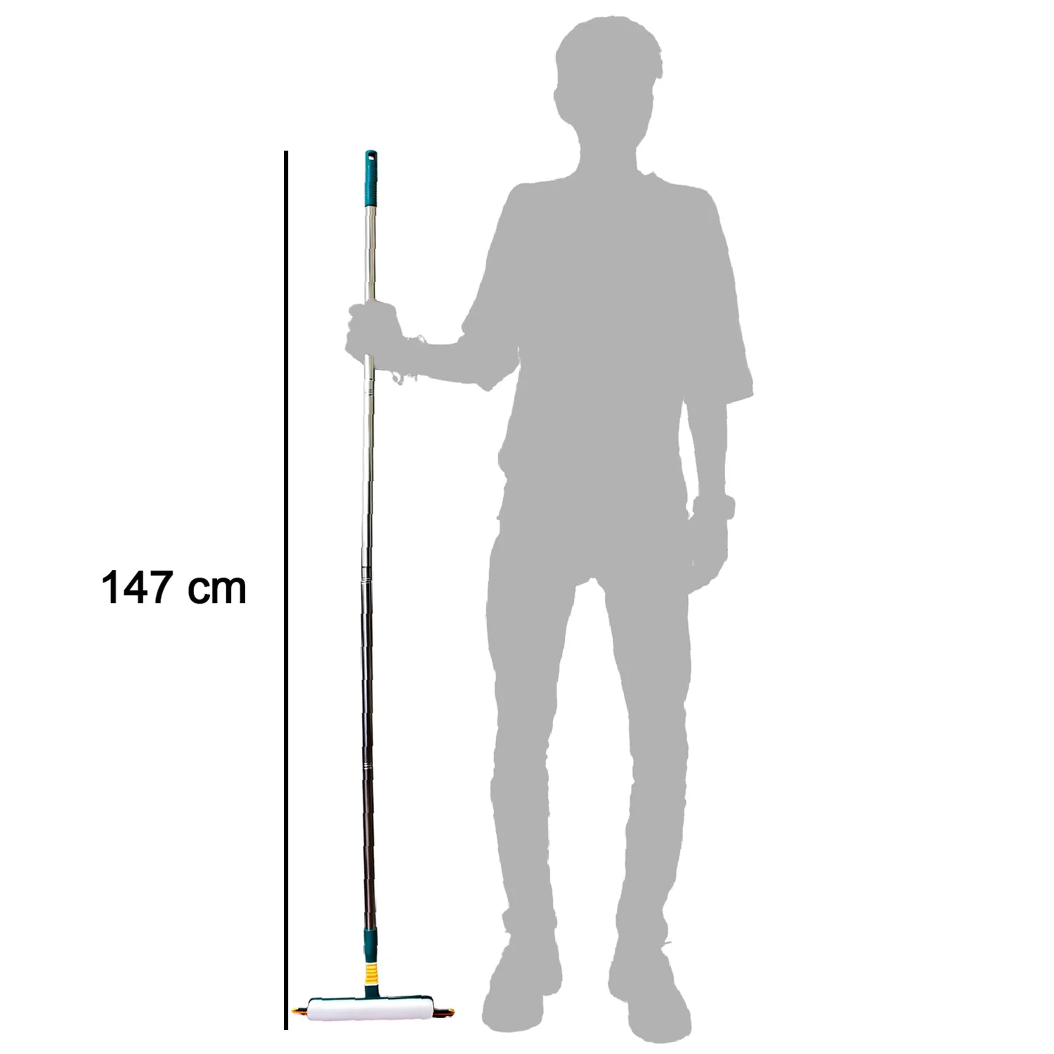 6252 3 IN 1 GLASS WIPER USED IN ALL KINDS OF HOUSEHOLD AND OFFICIAL PLACES FOR CLEANING AND WIPING OF FLOORS, GLASSES AND DUST ETC. - Image 4