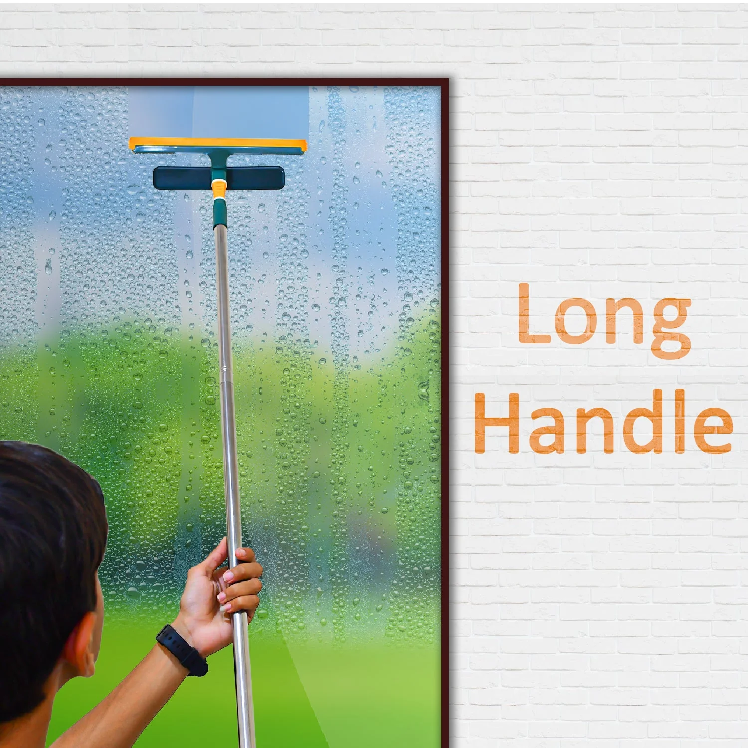 6252 3 IN 1 GLASS WIPER USED IN ALL KINDS OF HOUSEHOLD AND OFFICIAL PLACES FOR CLEANING AND WIPING OF FLOORS, GLASSES AND DUST ETC. - Image 7