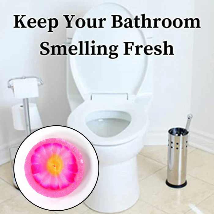 AM3496 Wonder Fresh Air Freshner Flower Blocks For Bathroom & Toilet 60g - Image 2