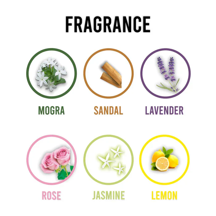 AM3496 Wonder Fresh Air Freshner Flower Blocks For Bathroom & Toilet 60g - Image 5
