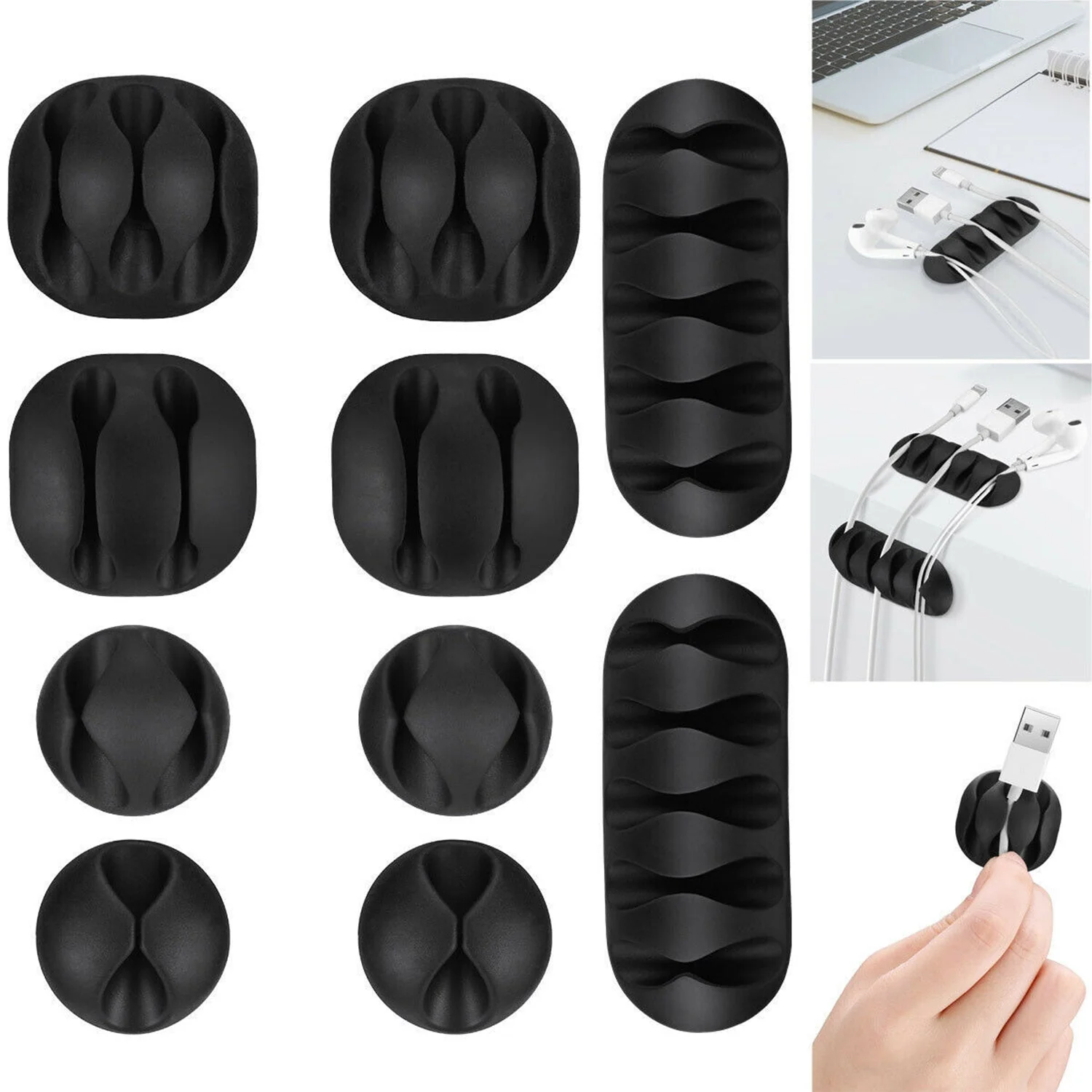 6298 10PCS CABLE HOLDER AND SUPPORTER FOR GIVING SUPPORT AND STANCE TO ALL KIND OF CABLES. - Image 3