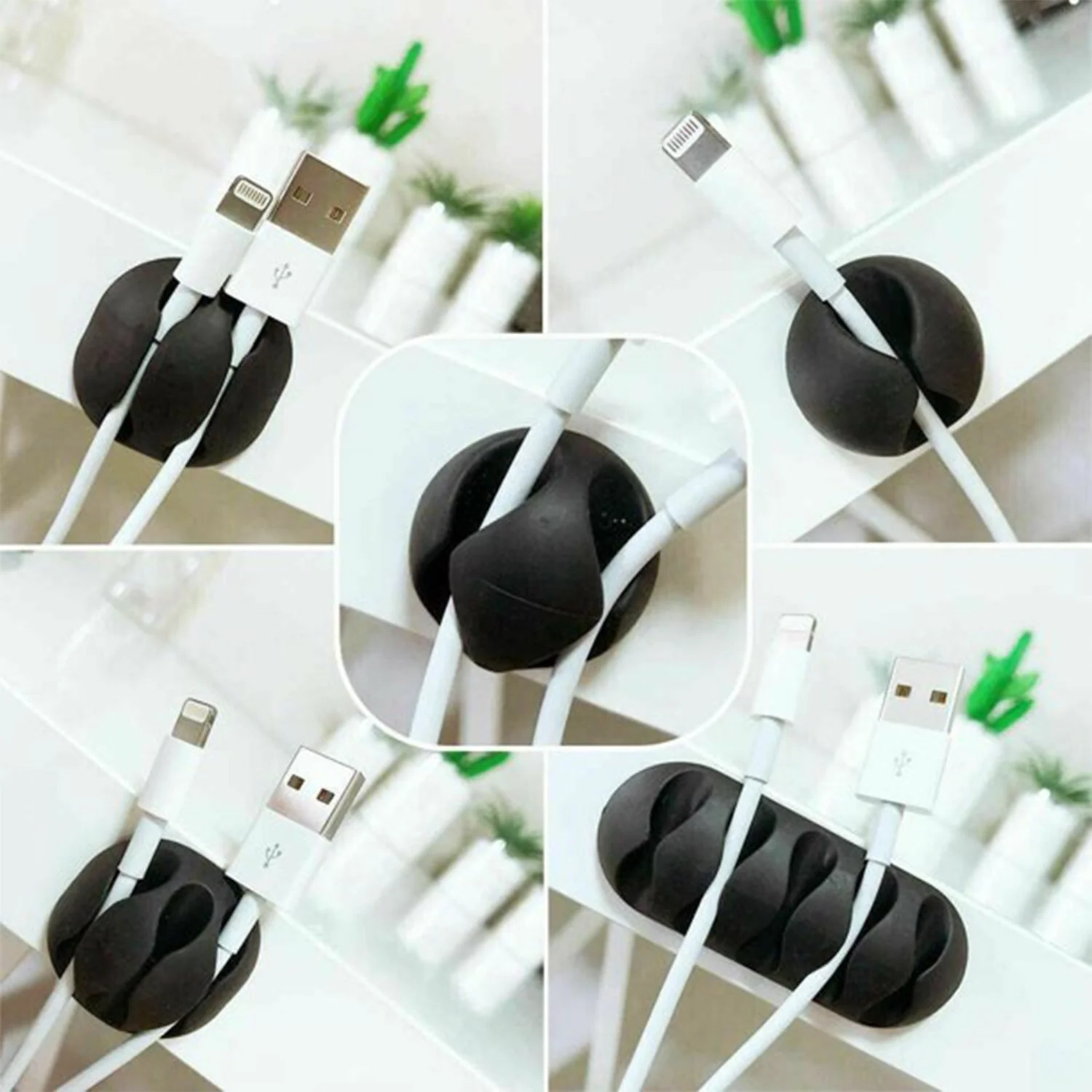 6298 10PCS CABLE HOLDER AND SUPPORTER FOR GIVING SUPPORT AND STANCE TO ALL KIND OF CABLES. - Image 6