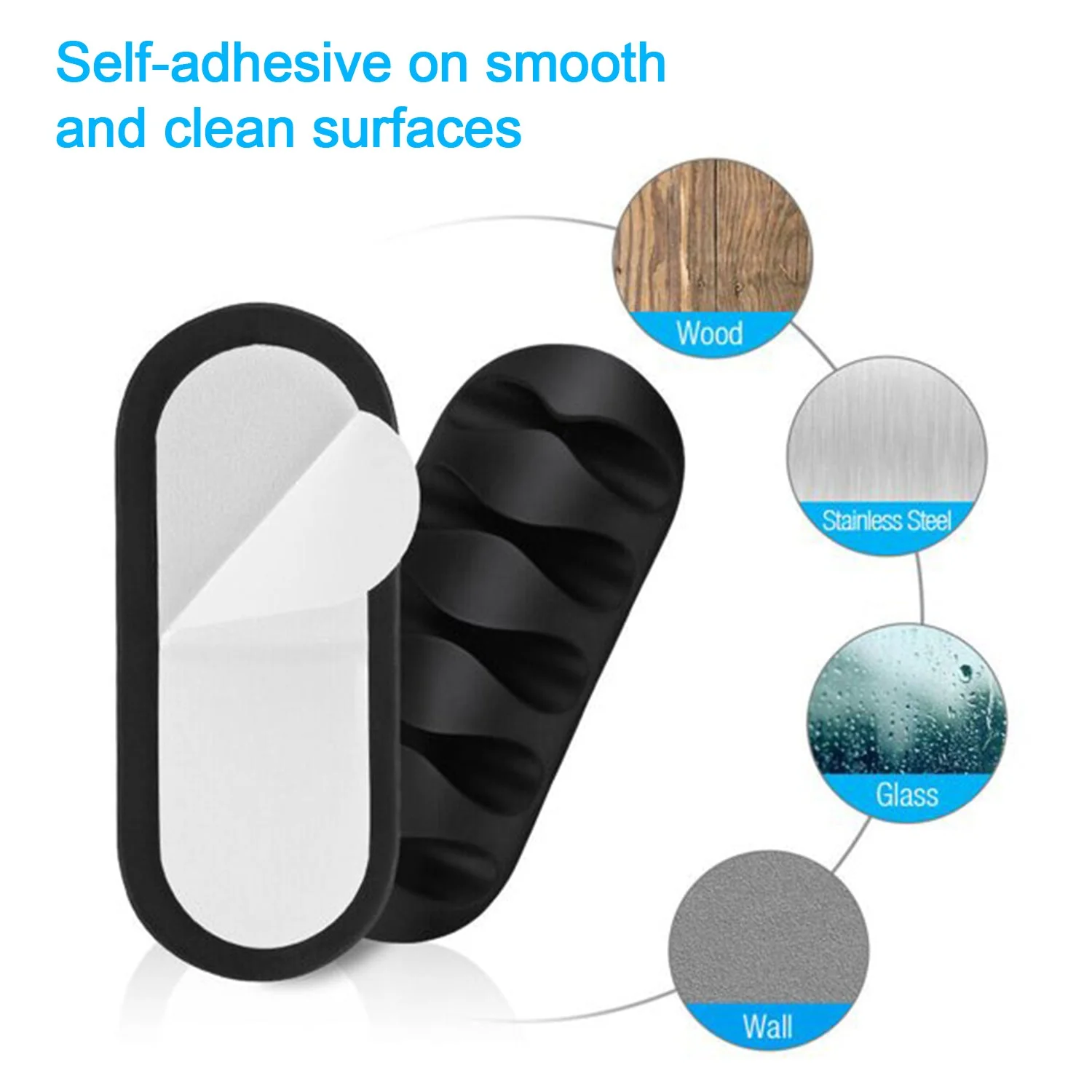 6298 10PCS CABLE HOLDER AND SUPPORTER FOR GIVING SUPPORT AND STANCE TO ALL KIND OF CABLES. - Image 8