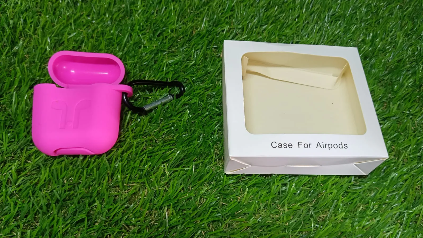6473 Silicone Shockproof Protection Wireless Headphones Cover with Metal Keychain - Image 11