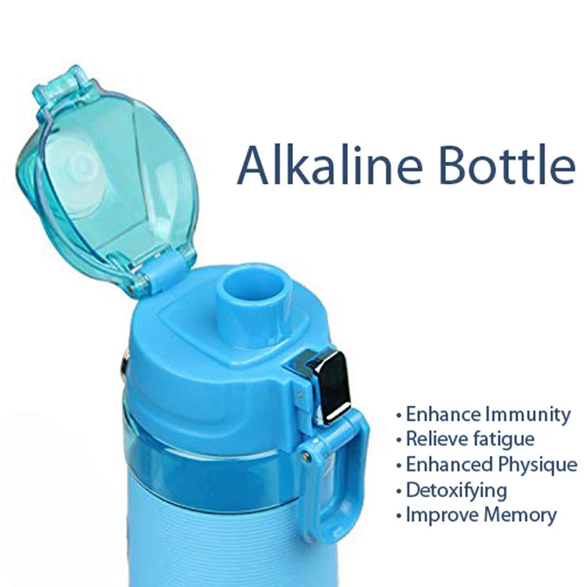 6480 Alkaline Water Bottle, with Food Grade Plastic, Stylish and Portable (Particulates not included) - Image 4