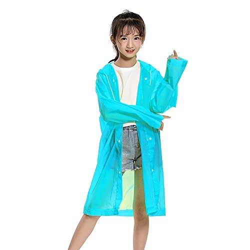 6488 Mix Size Portable Student Rain Coat, Kid's Girl's & Boy's Outdoor Traveling Eva Material Raincoat/Rain wear/Rain Suit for Outdoor Accessory (1pc) - Image 6
