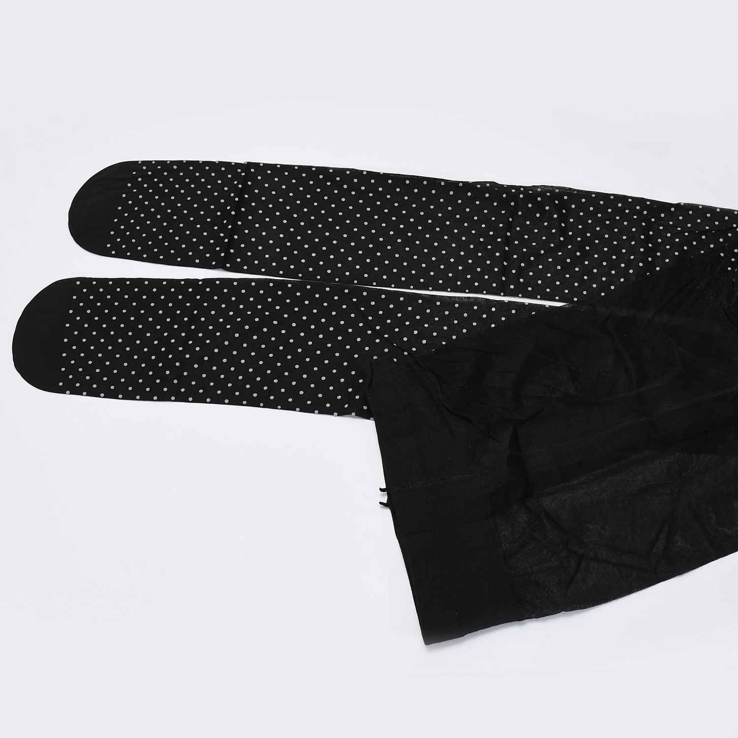 6489 Body Stocking Cloth White Dot Design Stocking Cloth With ELASTIC CLOTH , BEST SOFT MATERIAL CLOTH - Image 5
