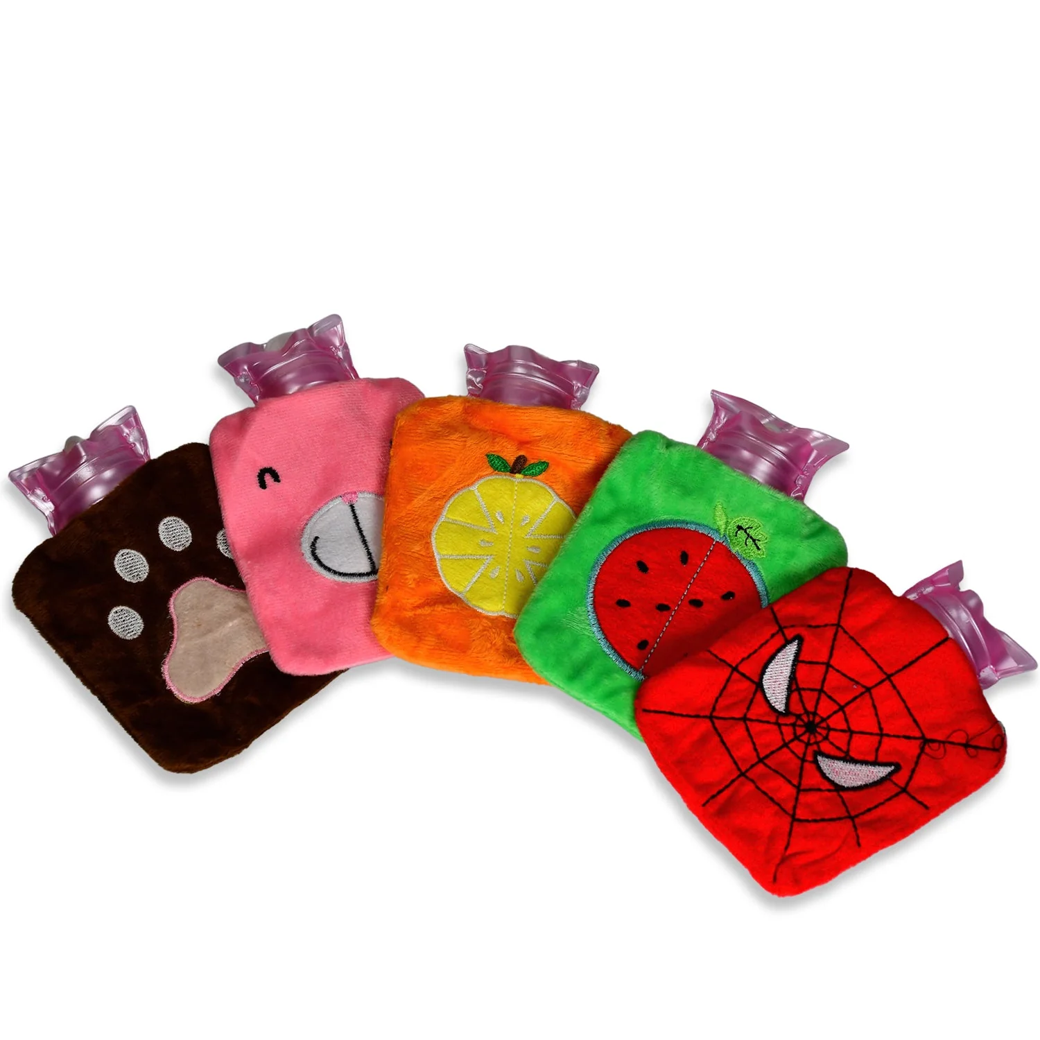 6501 Mini 1pc Mix design hot water bag for pain relief. - Image 6