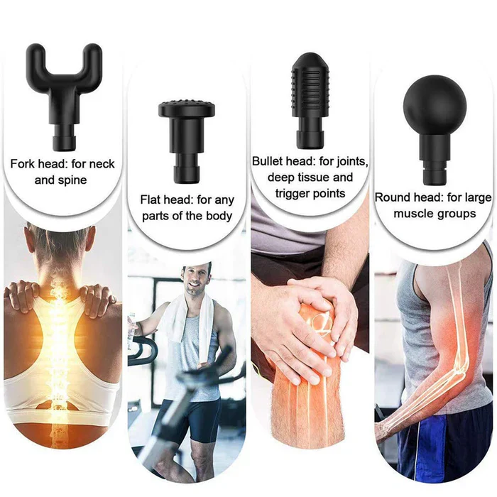 7390 Deep Tissue Percussion Body Massage Machine For Pain Relief - Image 7
