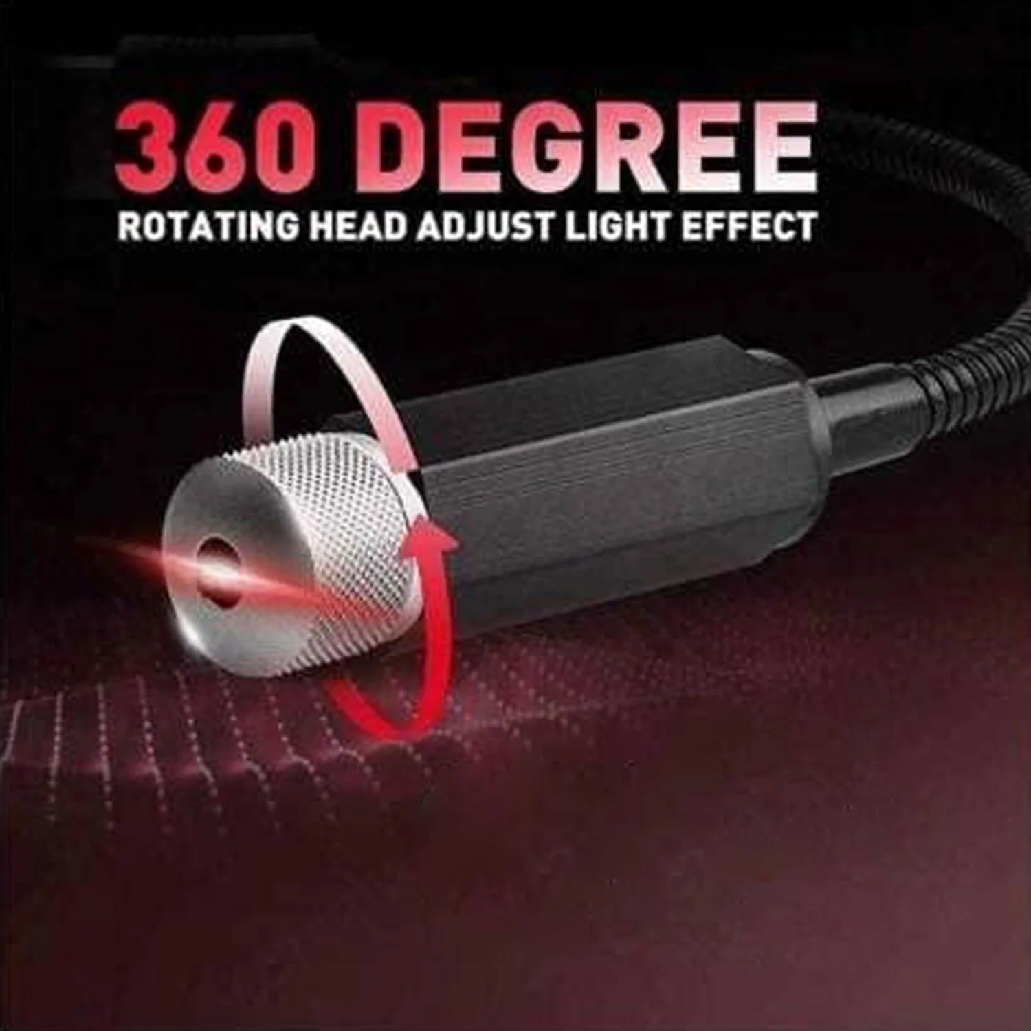 7396 Laser Micro Projector Ambient Roof Usb Light - Image 3