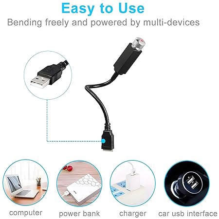 7396 Laser Micro Projector Ambient Roof Usb Light - Image 4