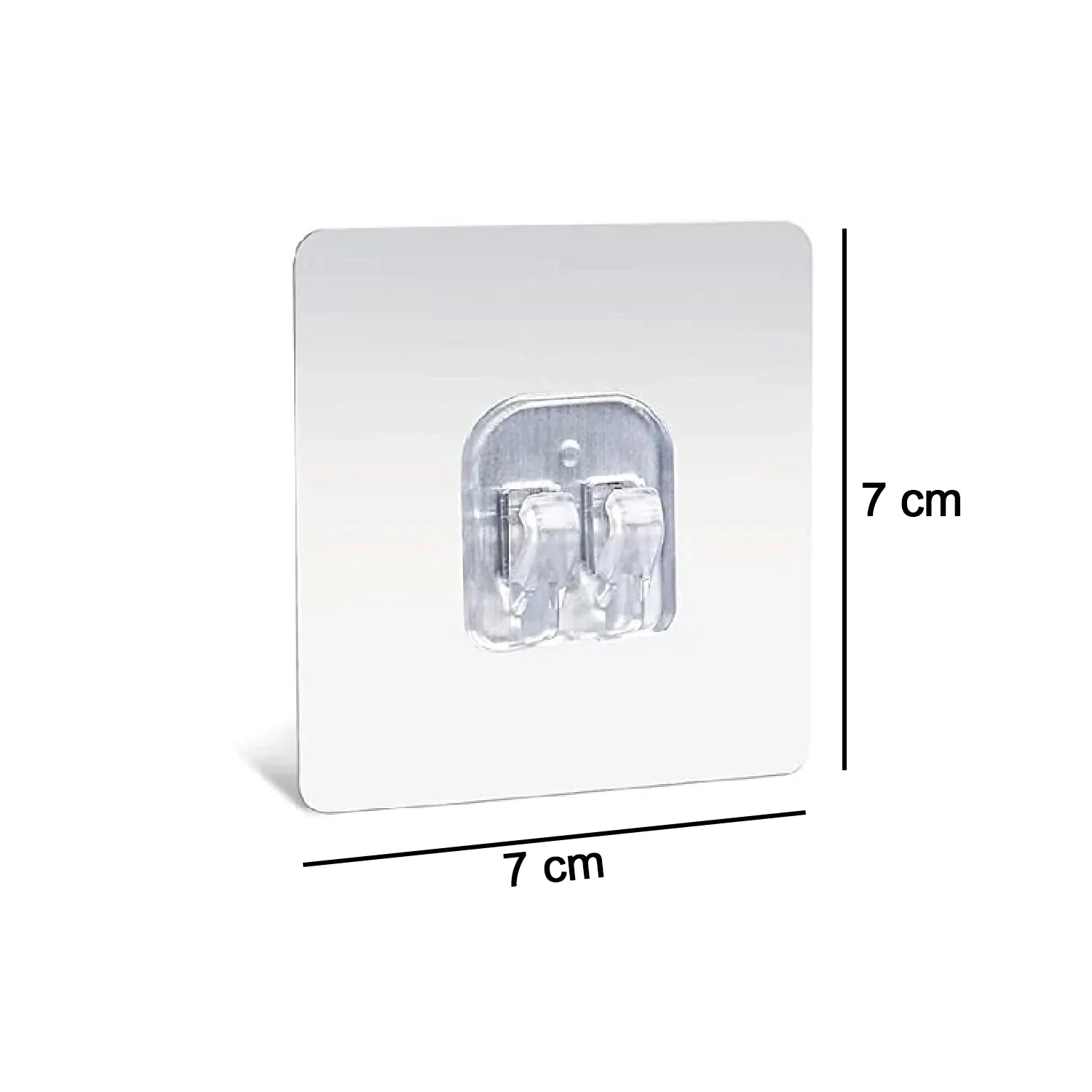 7434 Adhesive Sticky Waterproof and Oil Proof Reusable Wall Hook - Image 8