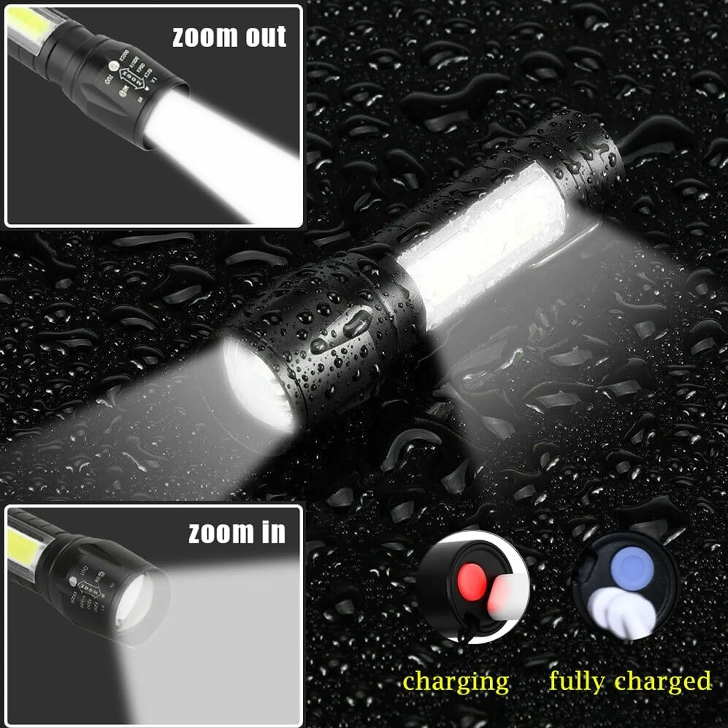 7528 Led Flashlight Torch - Image 3