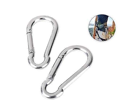 7536 Keychain Heavy Duty 304 Stainless Steel Swing Connector for Weightlifting Mountain Climbing Sport Gym Home Outdoor - Image 2