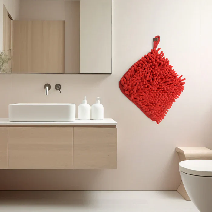 7806 SUPER SOFT HANGING HAND TOWEL FOR KITCHEN AND BATHROOM - Image 2
