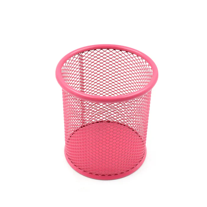 7991 Metal Mesh Pen Holder for Desk (1 Pc): Pen Stand, Pencil Organizer, Stationery Storage - Image 2