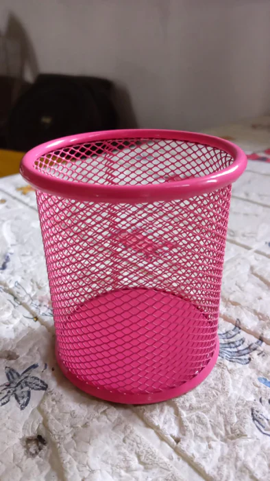 7991 Metal Mesh Pen Holder for Desk (1 Pc): Pen Stand, Pencil Organizer, Stationery Storage - Image 9