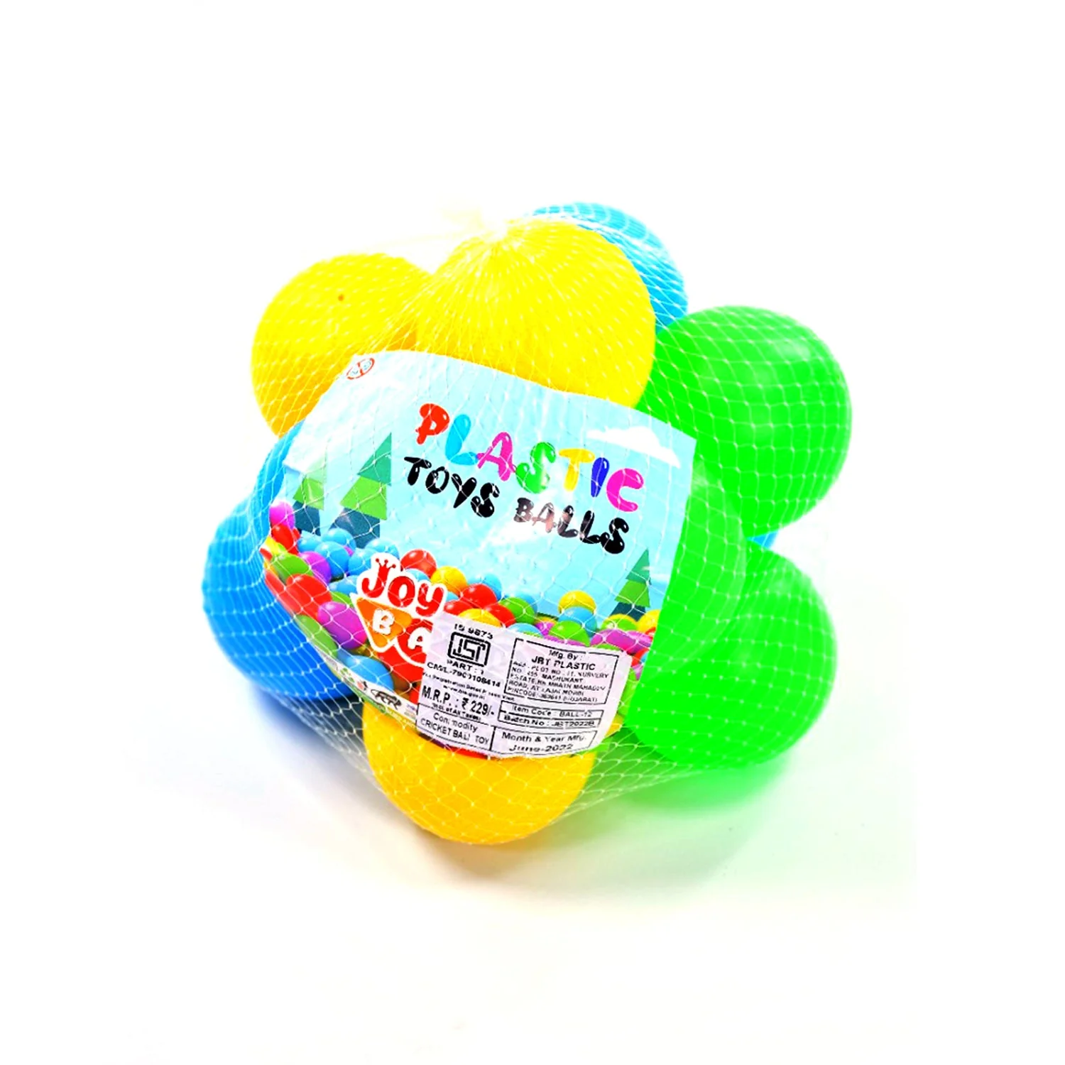 8092 Baby Premium Multicolour Balls for Kids Pool Pit/Ocean Ball Without Sharp Edges Soft Balls for Toddler Play Tents & Tunnels Indoor & Outdoor - Image 7