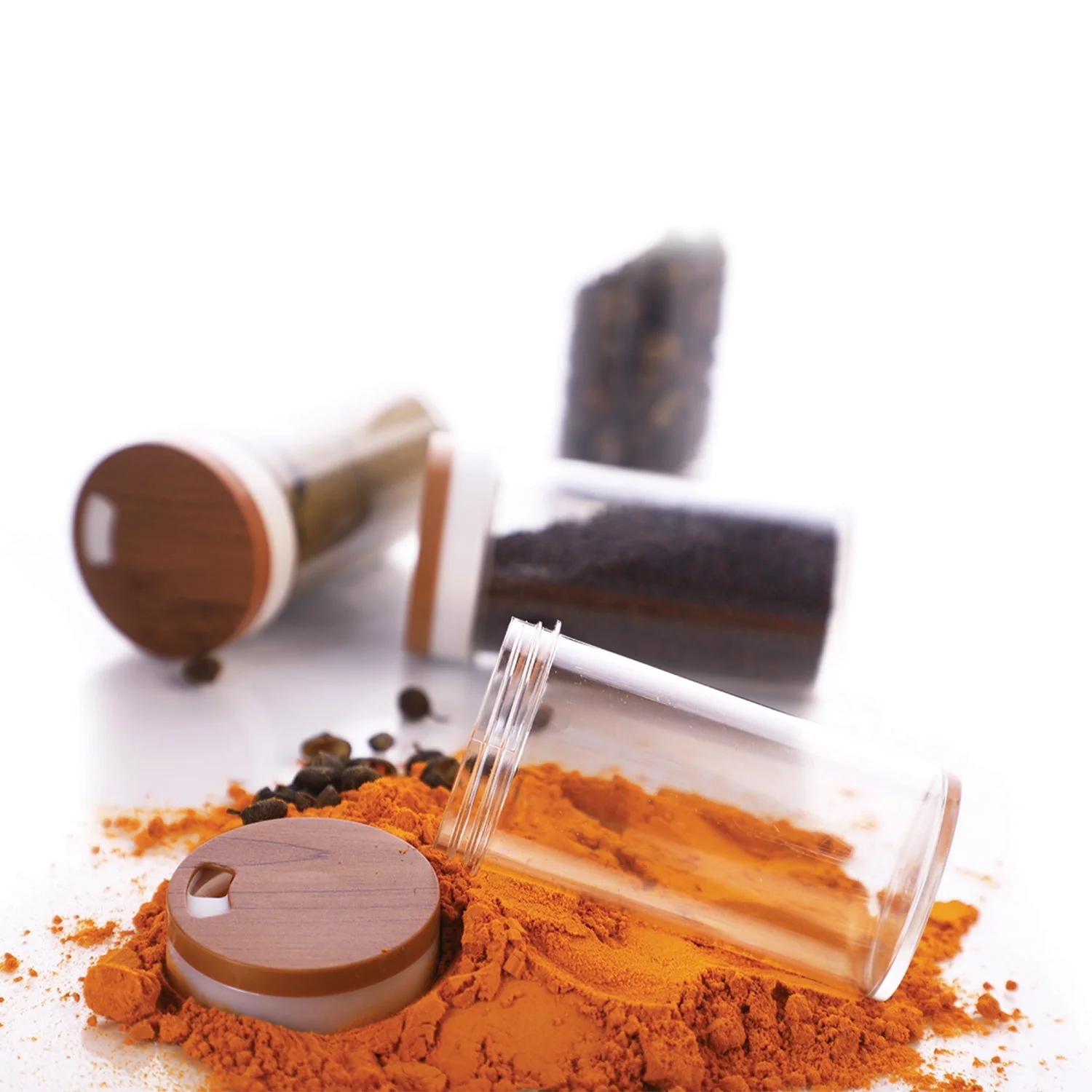 8118 Ganesh 12-Jar Revolving Spice Rack Masala Box - Image 4