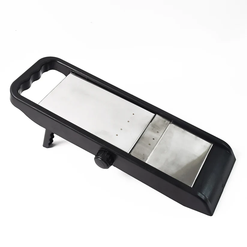 8120 Supermom Adjustable Plastic Slicer, 1-Piece, Black / Silver - Image 5