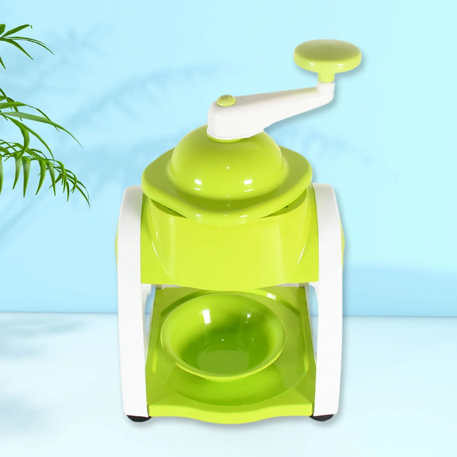 8202 MIRACLE PLASTIC ICE GOLA MAKER ICE SNOWMAKER MACHINE | ICE CRUSHER | INDOOR OUTDOOR MANUAL WITH STEEL BLADE & ANTI SLIP GRIP (1 PC) - Image 3