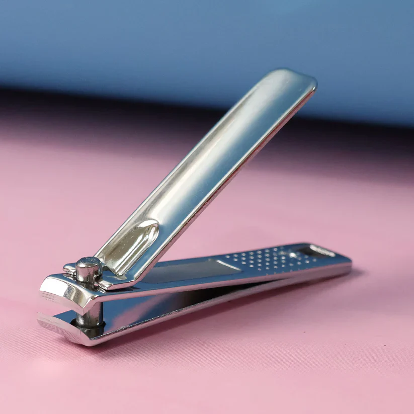 8306 Cute Nail Clipper with Nail Catcher, Nail File - Stainless Steel (1 Pc) - Image 3