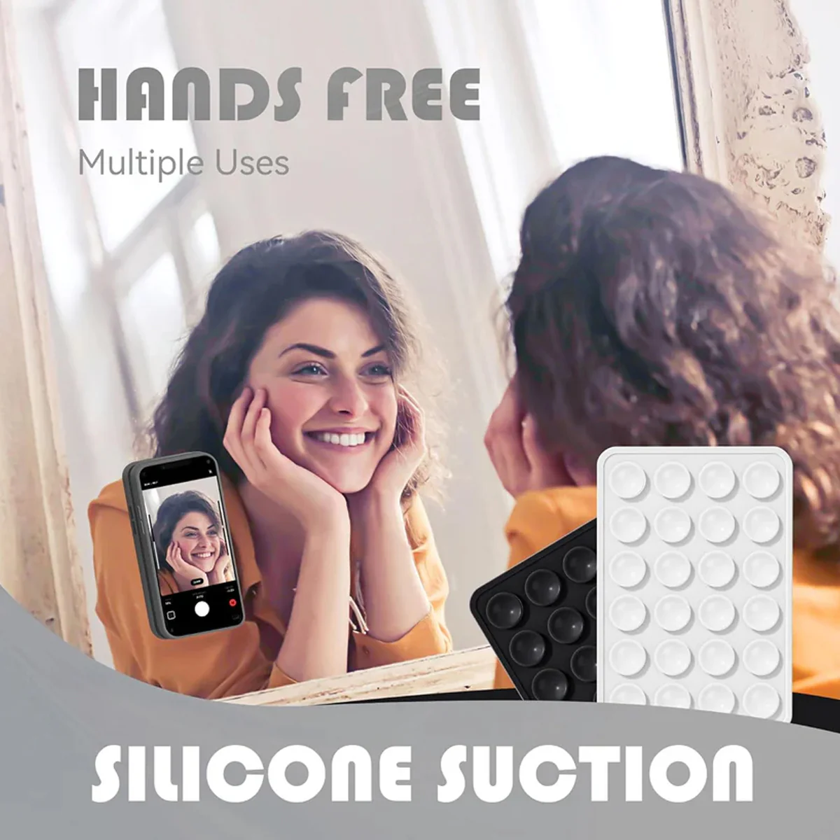 8436 Suction Phone Case / Holder Mount (1 Pc / Mix Color) - Image 7