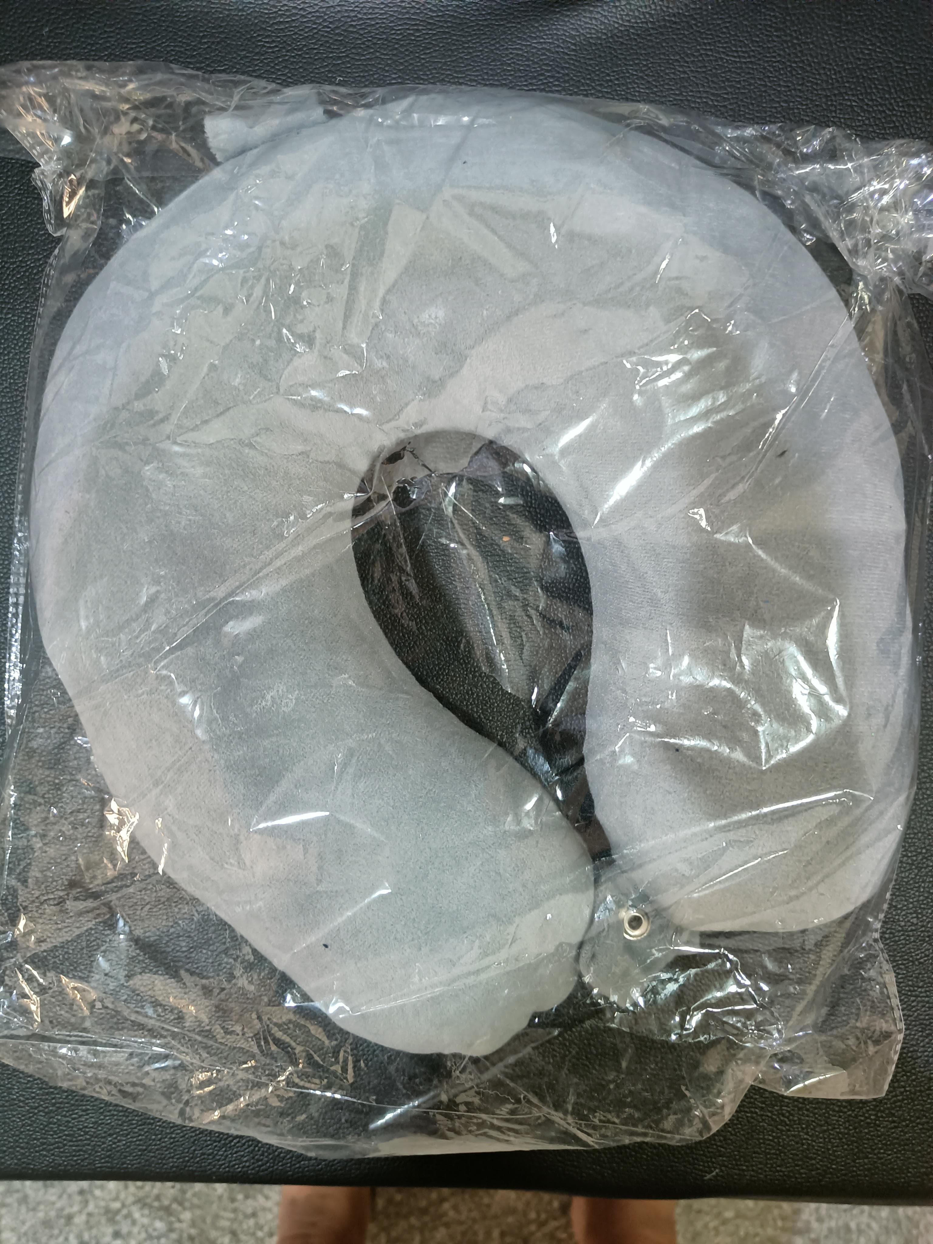 AM7702 SOFT NECK PILLOW FOR TRAVEL NECK PILLOW (1 PC)-Multicolor - Image 4