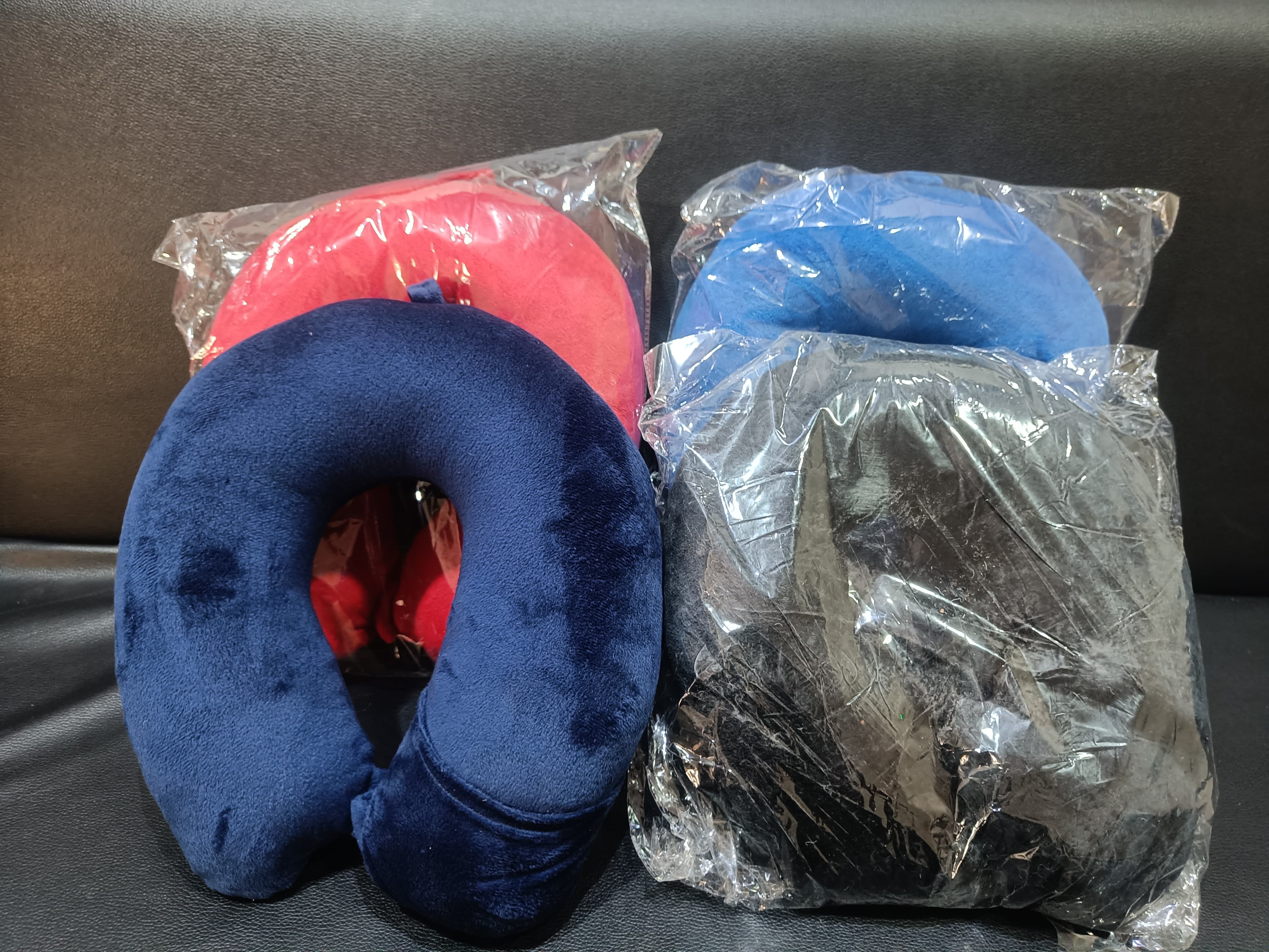 AM7702 SOFT NECK PILLOW FOR TRAVEL NECK PILLOW (1 PC)-Multicolor - Image 6